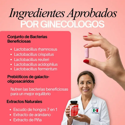 TryAuré™ Probioticos Vaginales 7 en 1