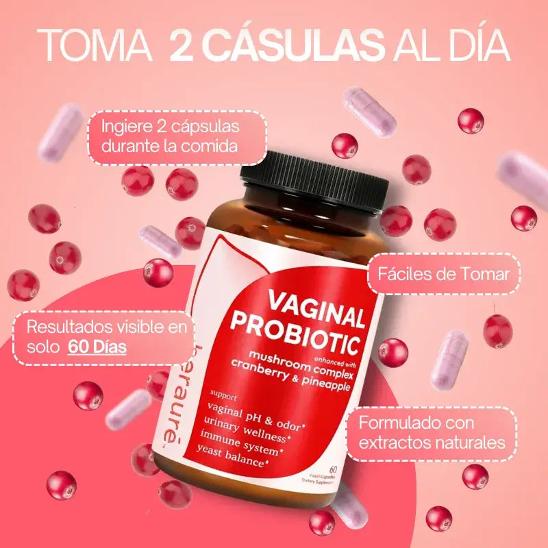 TryAuré™ Probioticos Vaginales 7 en 1