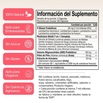 TryAuré™ Probioticos Vaginales 7 en 1