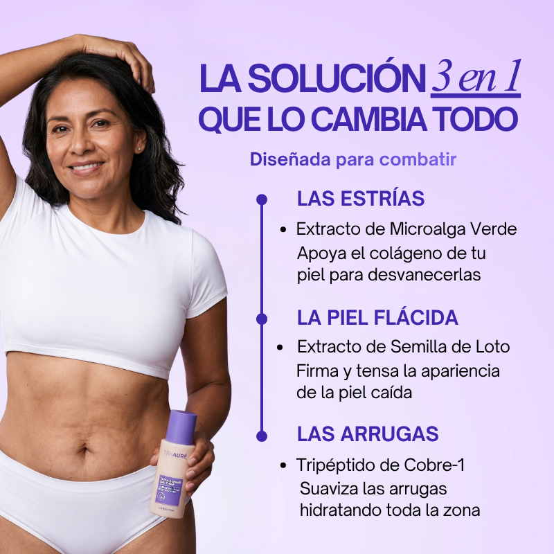 TryAuré™ Crema Reafirmante Antiestrías