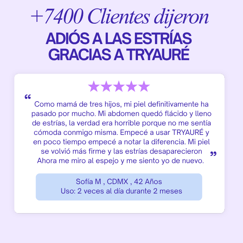 TryAuré™ Crema Reafirmante Antiestrías